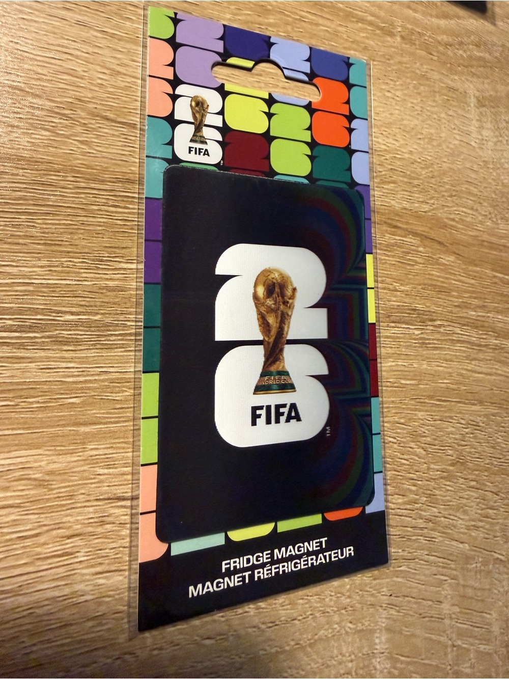 Lenticular World Cup Trophy Fridge Magnet